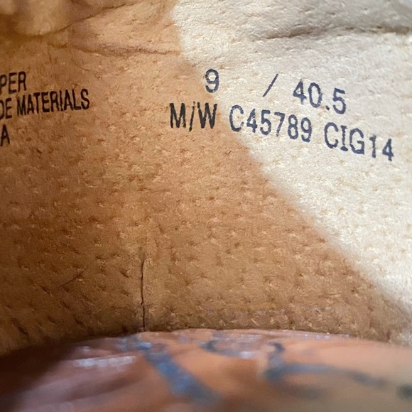 B.O.C. Peggy Slip-On Clog Nursing Clog Faux Leather Size 9 Embossed Deaign - Picture 6 of 15